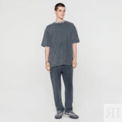 Мужские брюки STREETBEAT Washed Straight Pant French Terry SBM-PNT0025-091-L фото 2