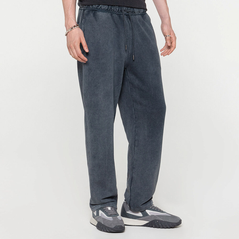Мужские брюки STREETBEAT Washed Straight Pant French Terry SBM-PNT0025-091-L фото 1