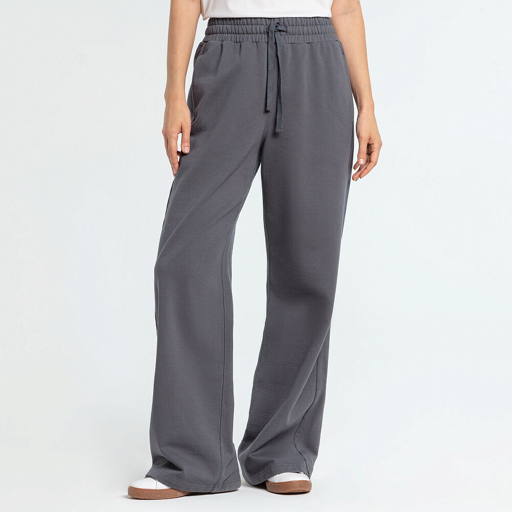 Женские брюки STREETBEAT Wide Leg French Terry Pant SBW-PNT0027-091-XS фото 1
