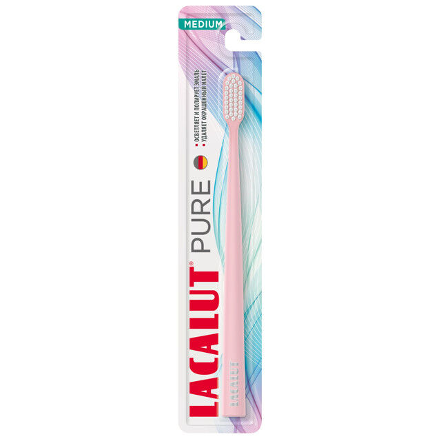 Щетка зубная LACALUT Pure средняя LACALUT фото 1