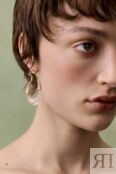 Женские серьги EKONIKA EN49493-gold-transparent-25S фото 3