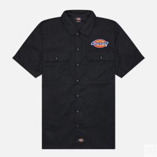 Мужская рубашка Dickies Clintondale Rec, цвет чёрный, размер L