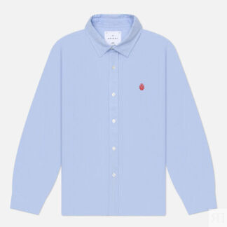 Мужская рубашка Edwin Big Oxford, цвет голубой, размер S