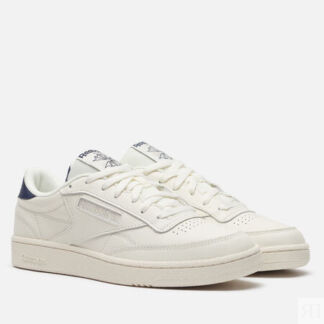 Кроссовки Reebok Club C 85, цвет бежевый, размер 45 EU