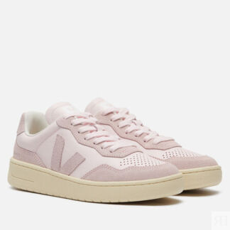 Женские кроссовки VEJA V-90 O.T. Leather, цвет розовый, размер 38 EU
