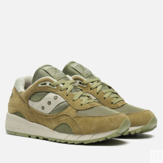 Мужские кроссовки Saucony Shadow 6000, цвет оливковый, размер 44.5 EU