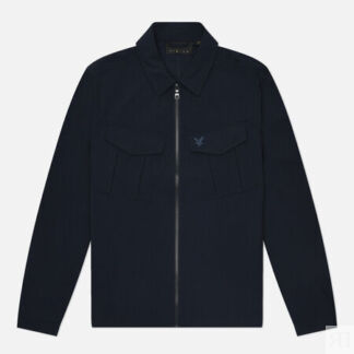 Мужская рубашка Lyle & Scott Nylon Pocket Overshirt, цвет синий, размер L