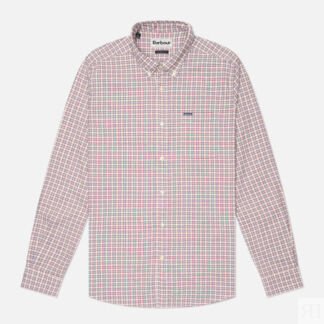 Мужская рубашка Barbour Banner Tailored, цвет красный, размер XXL