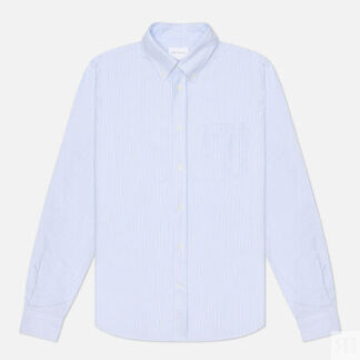 Мужская рубашка Norse Projects Norse Standard Oxford BD, цвет голубой, разм