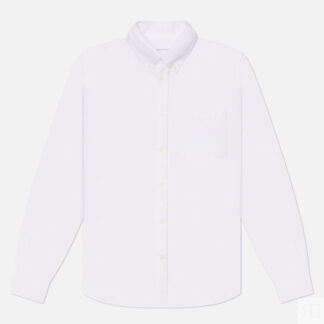 Мужская рубашка Norse Projects Norse Standard Oxford BD, цвет белый, размер