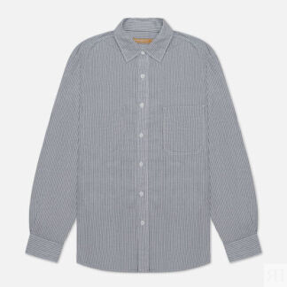 Мужская рубашка FrizmWORKS OG Stripe Seersucker, цвет серый, размер XL