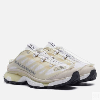 Женские кроссовки Maison Margiela MM6 x Salomon XT-4 Mule, цвет зелёный, ра