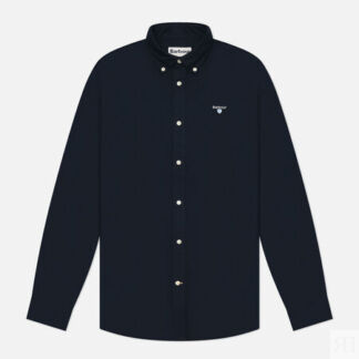 Мужская рубашка Barbour Oxford Tailored, цвет синий, размер XXL