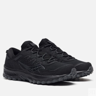 Мужские кроссовки Saucony Grid Peak, цвет чёрный, размер 44.5 EU