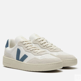 Мужские кроссовки VEJA V-90 O.T. Leather, цвет белый, размер 46 EU