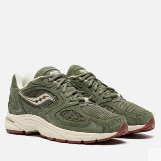 Кроссовки Saucony Grid Jazz 9 Suede, цвет оливковый, размер 46.5 EU