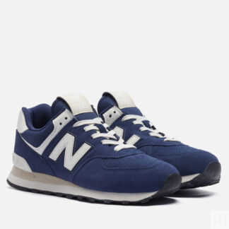 Кроссовки New Balance U574BCE, цвет синий, размер 44.5 EU
