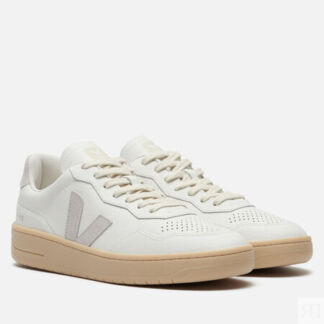 Кроссовки VEJA V-90 O.T. Leather, цвет белый, размер 45 EU