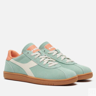 Женские кроссовки Diadora Tokyo, цвет зелёный, размер 38 EU