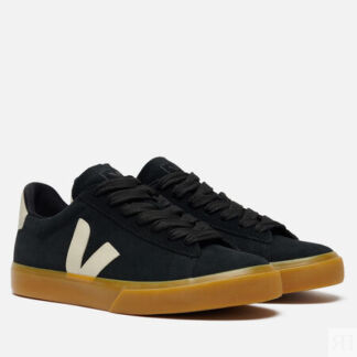Мужские кеды VEJA Campo Bold Suede, цвет чёрный, размер 44 EU