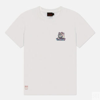 Женская футболка Evisu Lucky Cat Embroidery, цвет белый, размер S