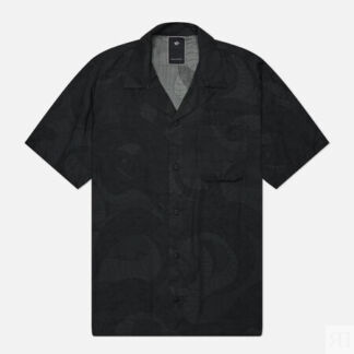 Мужская рубашка maharishi Snakeskin Summer, цвет чёрный, размер XL