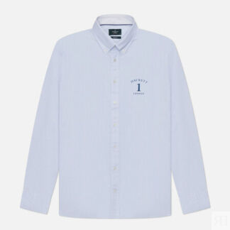 Мужская рубашка Hackett Heritage Fine Stripe, цвет голубой, размер XXXL