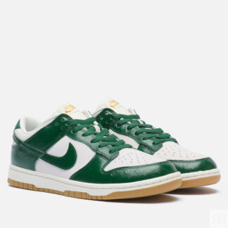 Женские кроссовки Nike Wmns Dunk Low LX, цвет зелёный, размер 39 EU