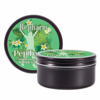Маска для лица для проблемной кожи Repharm PepTeens очищающая альгинатная 1