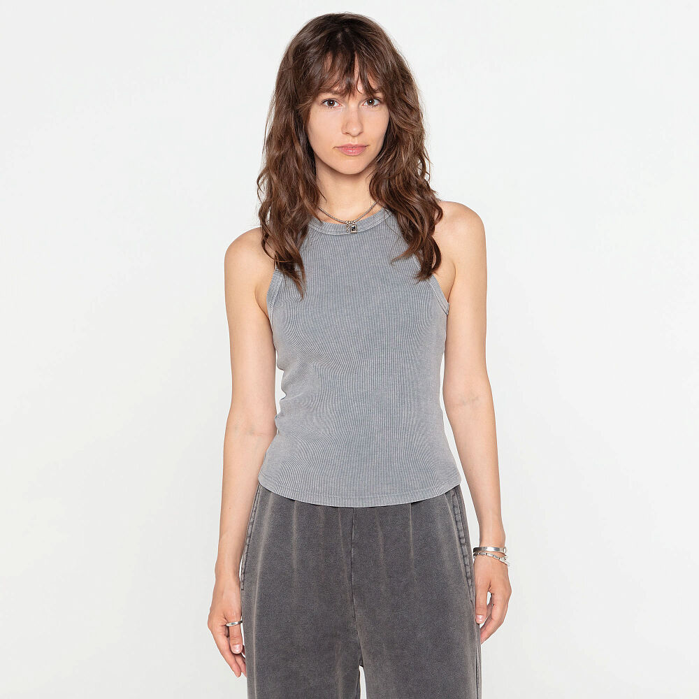 Женская майка STREETBEAT Washed Ribbed Top SBW-TOP0005-064-L фото 1