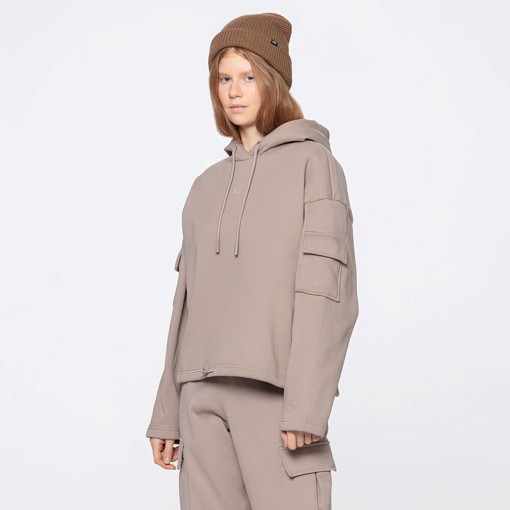 Женская худи STREETBEAT Pocket Sleeve Hoodie Fleece SBW-HD0013-214-XS фото 1
