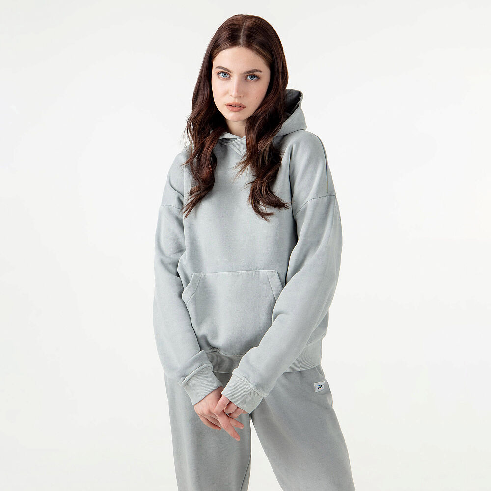 Женская худи Reebok Classics Natural Dye Fleece Hoodie HH9710-L фото 1