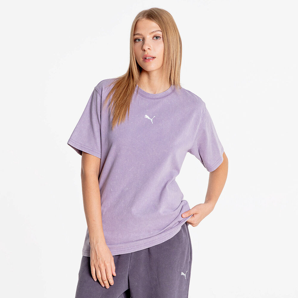 Женская футболка PUMA Dare To Relaxed Washed Tee 62680130-L фото 1