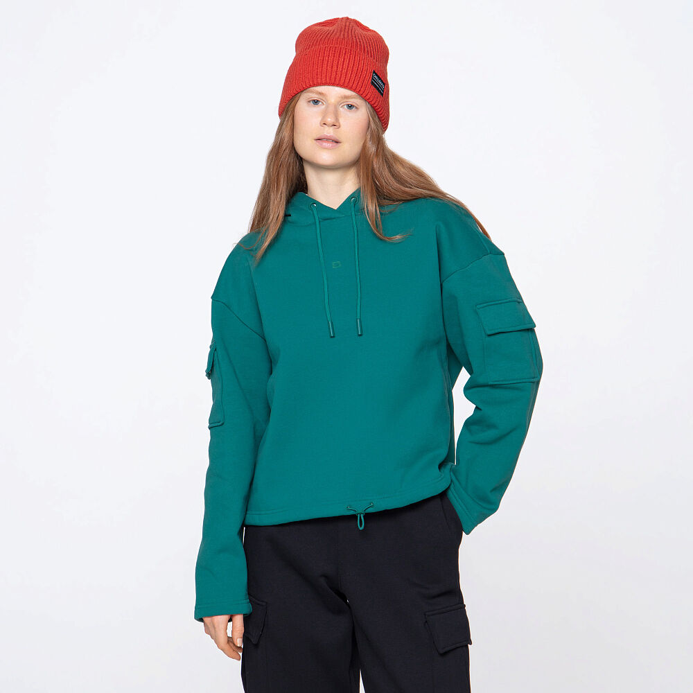 Женская худи STREETBEAT Pocket Sleeve Hoodie Fleece SBW-HD0013-312-XS фото 1