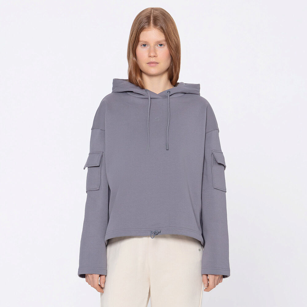 Женская худи STREETBEAT Pocket Sleeve Hoodie Fleece SBW-HD0013-091-XS фото 1