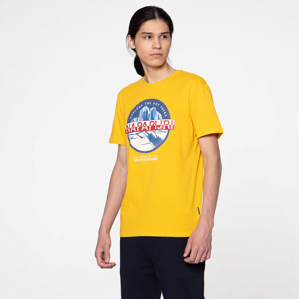 Мужская футболка Napapijri S-Forsteri NP0A4HM6Y1H1-XXL фото 1