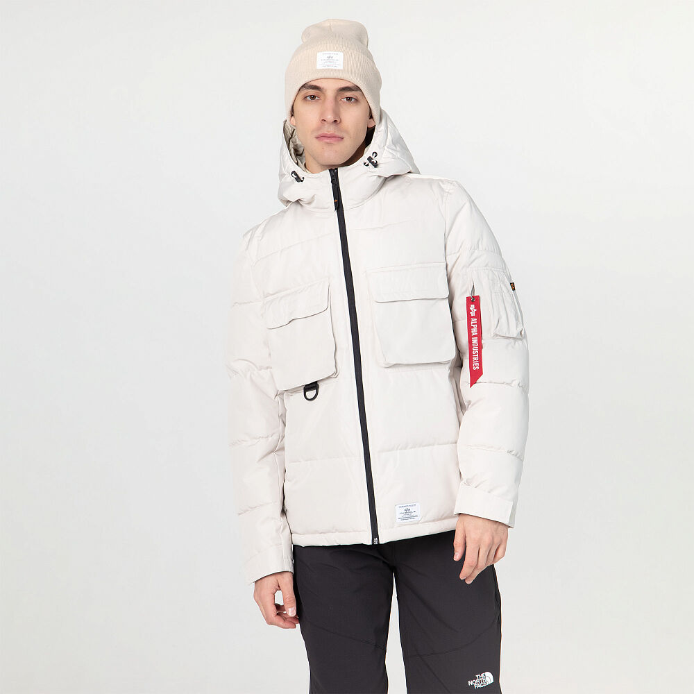 Мужской пуховик Alpha Industries Hooded Puffer Jacket MJH52500C1-217-M фото 1