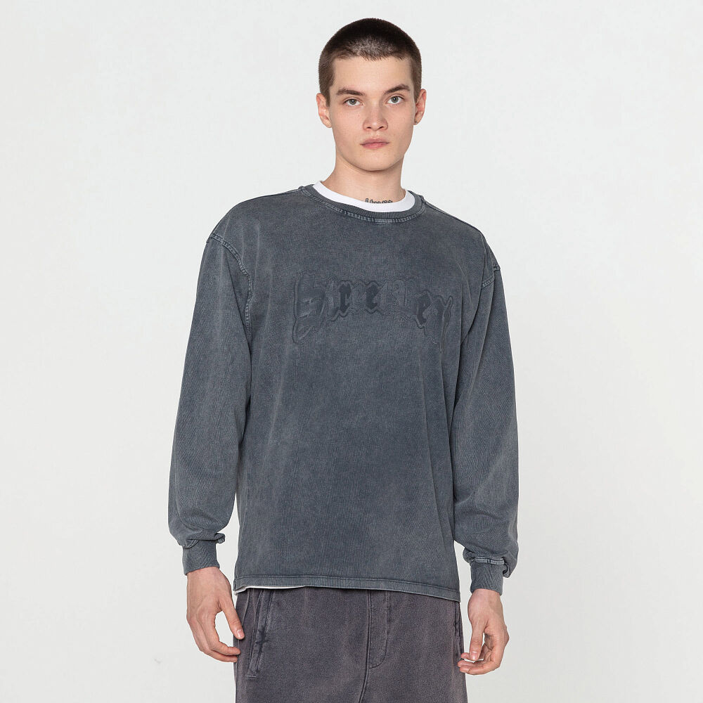 Мужской лонгслив STREETBEAT Longsleeve Washed Tee SBM-LSTEE0003-091-L фото 1