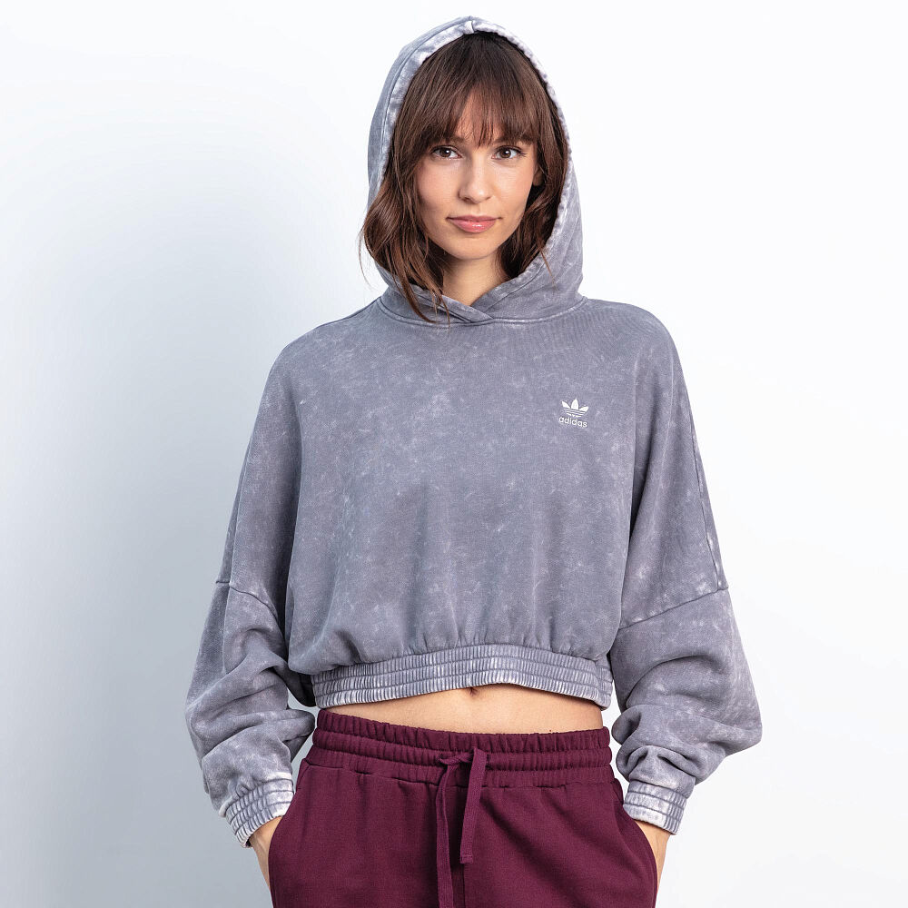 Женская худи adidas Wash Crop Hood IW5492-M фото 1