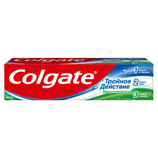Паста зубная COLGATE Тройное действие Мята 100мл фото 1