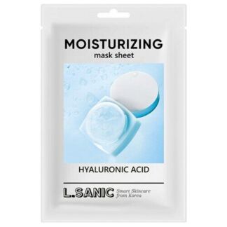 L.Sanic тканевая маска Hyaluronic Acid Moisturizing Mask Sheet увлажняющая