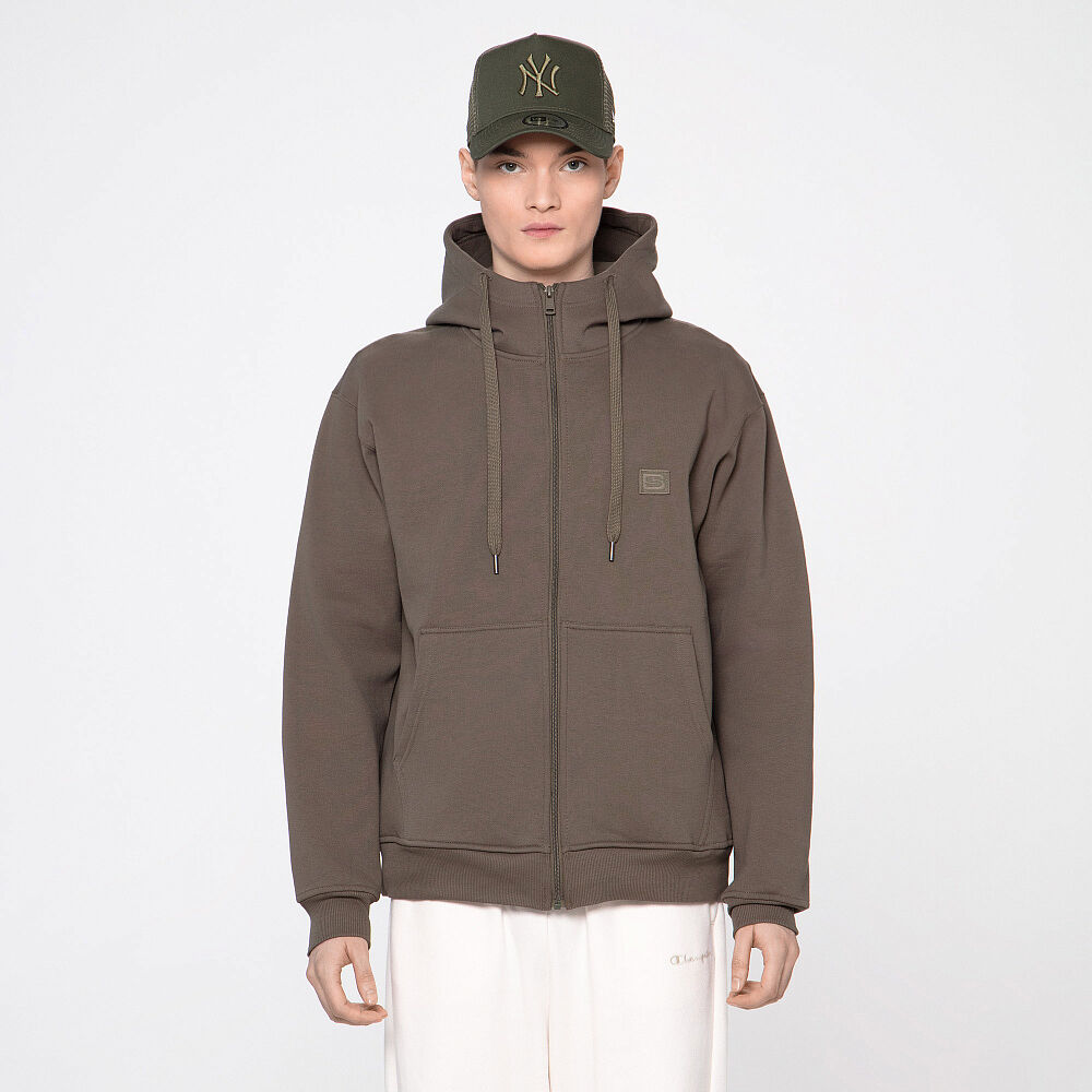 Мужская толстовка STREETBEAT Full Zip Basic Hoodie Fleece SBM-HDFZ0011-269-M фото 1