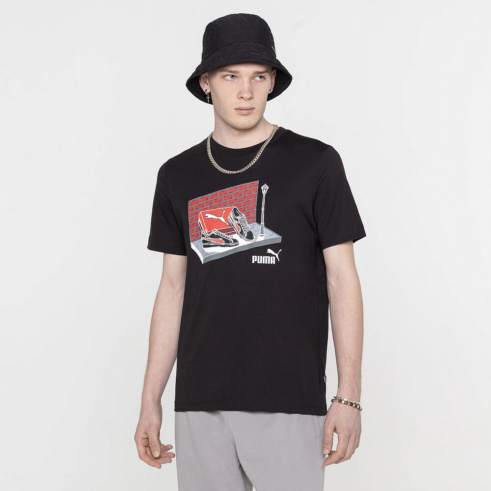 Мужская футболка PUMA GRAPHICS Sneaker Box Tee 68017501-XL фото 1