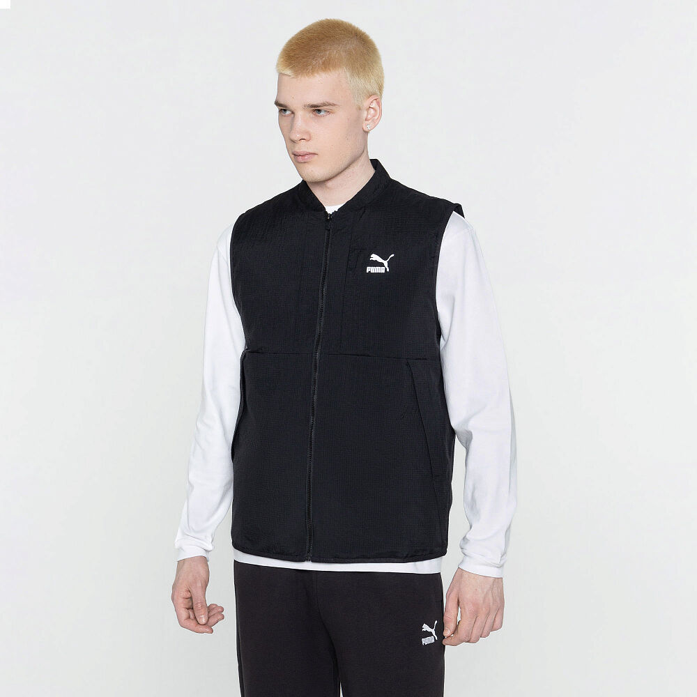 Мужской жилет PUMA Classic Vest 62449501-S фото 1