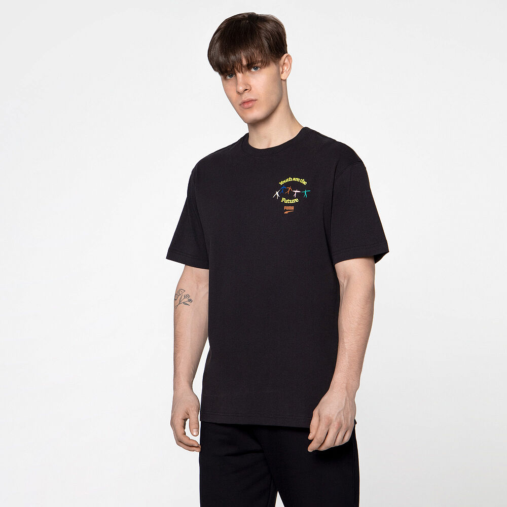 Мужская футболка PUMA DOWNTOWN Graphic Tee 62355801-M фото 1