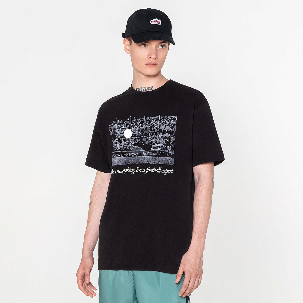 Мужская футболка PUMA GRAPHICS Football Expert Tee 62818501-M фото 1
