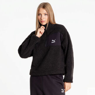 Женская толстовка PUMA Classics Winterized Half-Zip