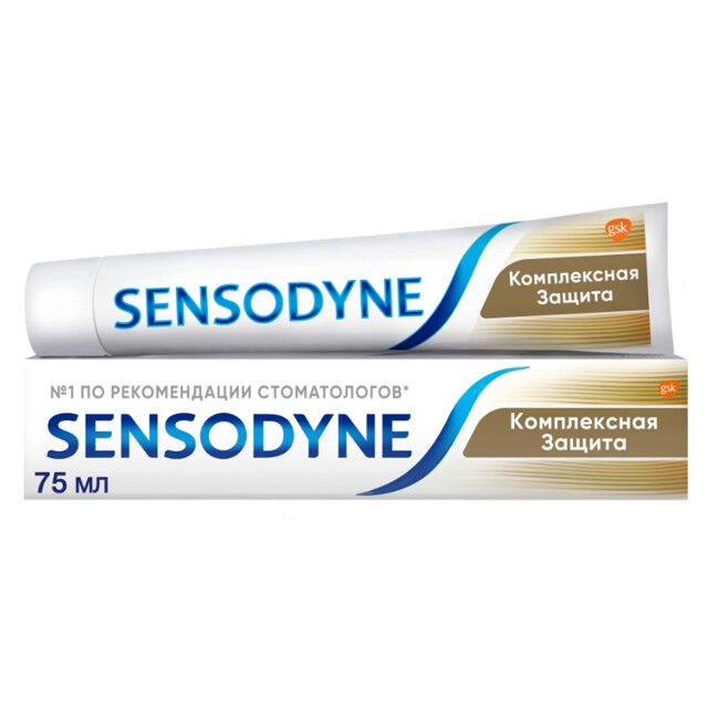 Паста зубная SENSODYNE Комплексная защита, 75 мл фото 1