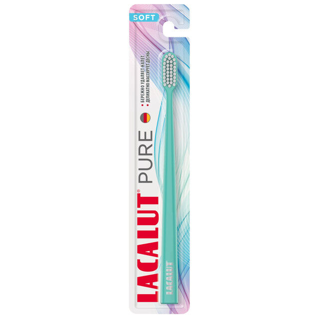 Щетка зубная LACALUT Pure мягкая фото 1