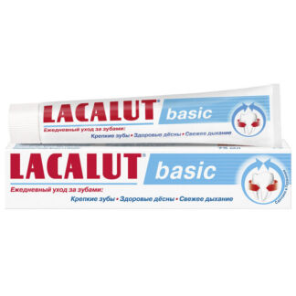 Паста зубная LACALUT Basic, 75 мл LACALUT